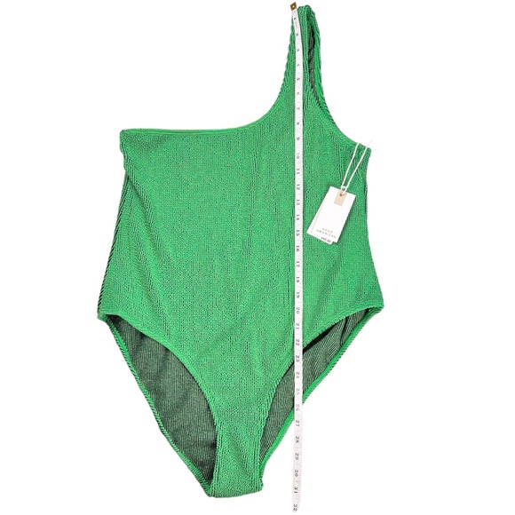 Good American Always Fits Shoulder One Piece Summer Green Size 4XL 5XL - Picture 7 of 12
